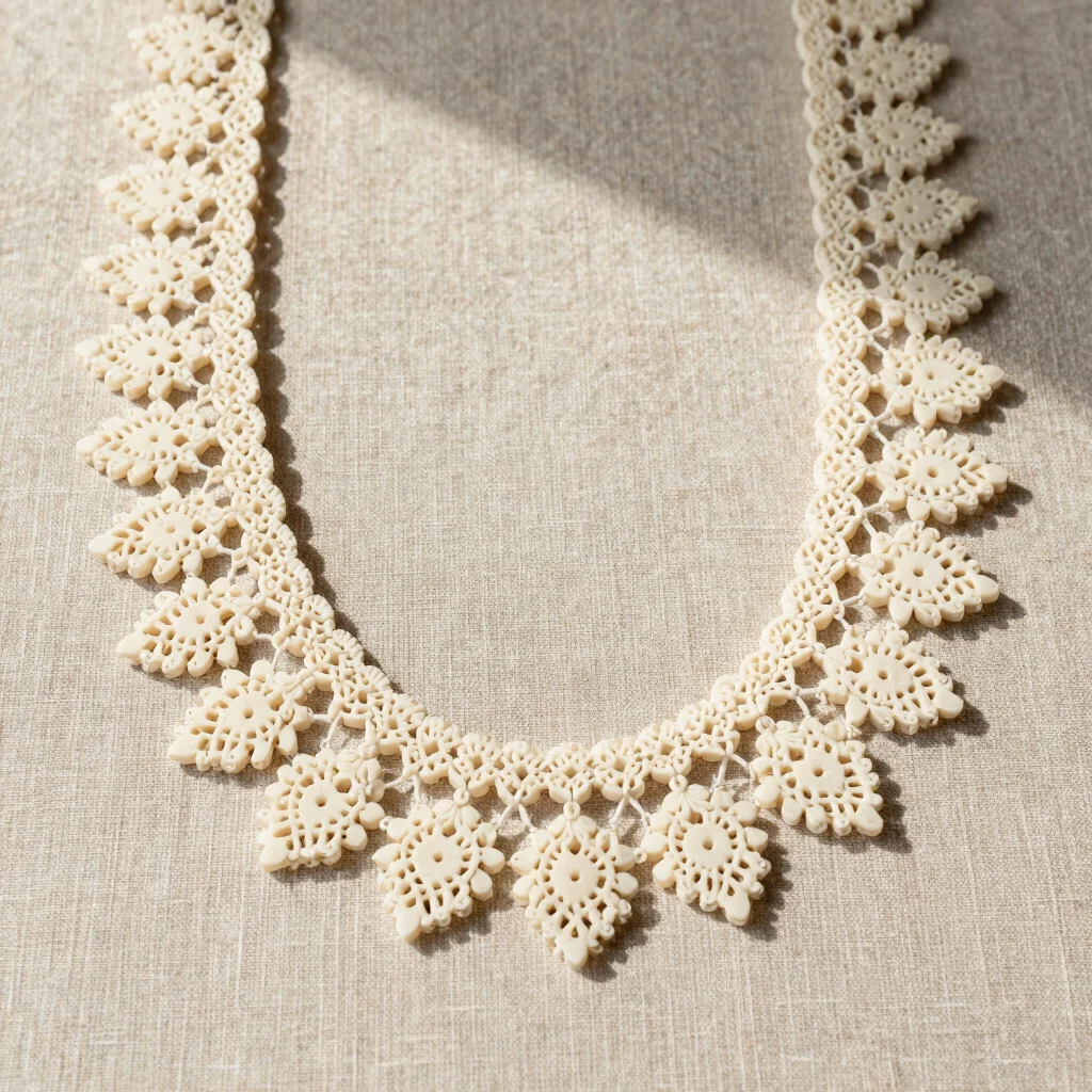 Ceremonial Ivory Wedding Mala Garland